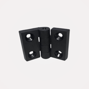 BISAGRA DE NYLON NEGRO PARA PERFIL 30X30