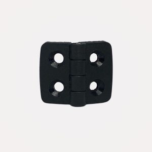 BISAGRA DE NYLON NEGRO PARA PERFIL 20X20